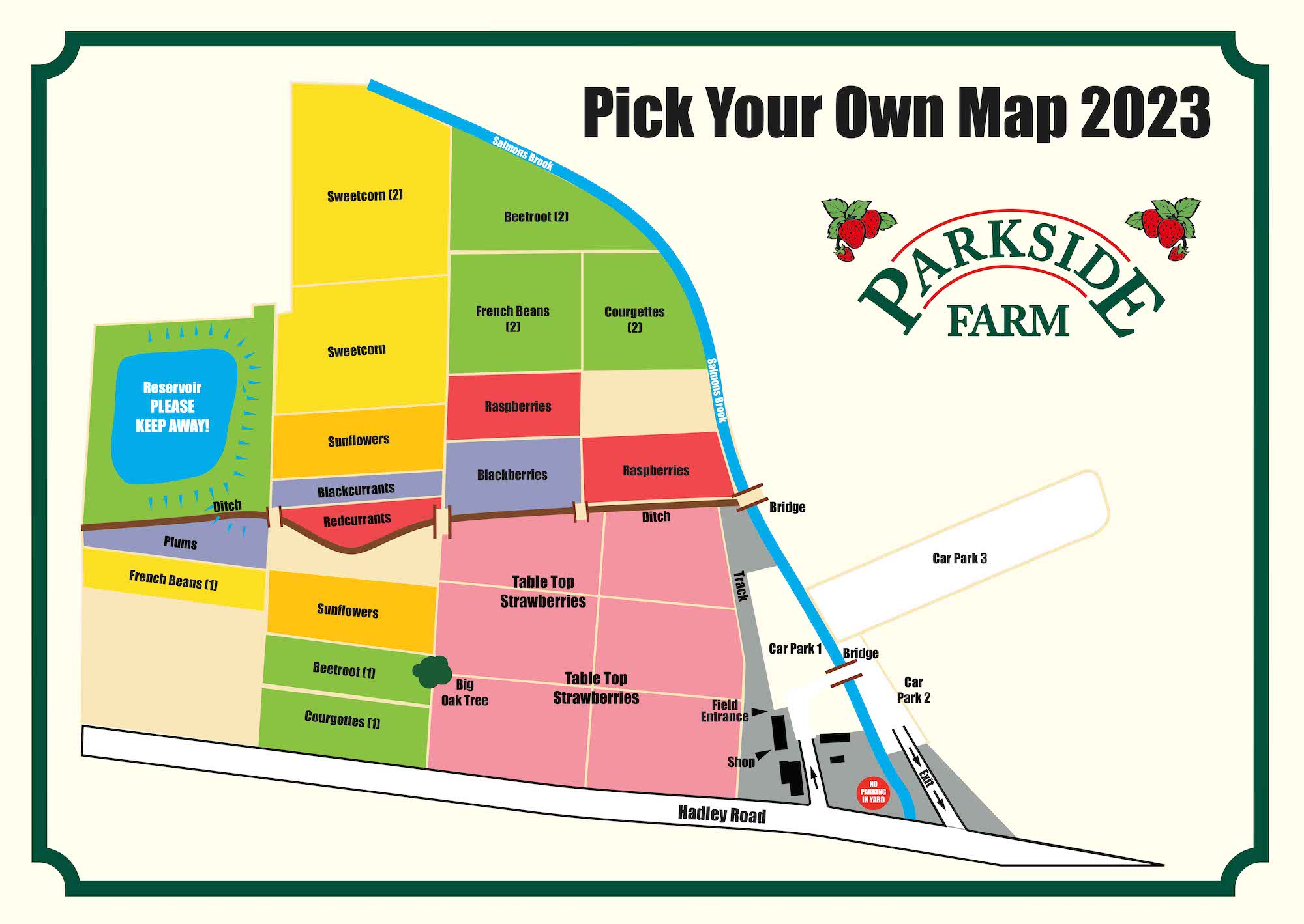 Plan Your Visit - Parkside Farm Pick Your Own (pyo) fruit and vegetables